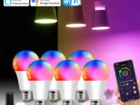 Dohome Wifi Bluetooth Smart Bulb Alexa Led Lamp E27 RGB Smart Light Bulbs Homekit Smart Lamps For Google Assisatnt Smart Life
