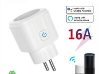 Tuya Zigbee 3.0 EU Smart Plug 16A/20A с USB-разъемом для питания