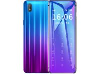 Ulcool V99 Супер Мини Сотовый Телефон Ультра Тонкий Карточный Телефон Металлический Корпус Bluetooth 2.0 Защита от потери MP3 Две SIM-карты Резервное Копирование Мобильный Телефон Студентов синий