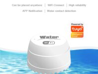 WIFI датчик утечки воды детектор утечки воды оповещение о переливе уровня воды сигнализация Tuya Smart