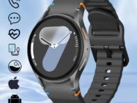 2025 Новые часы 7mini Smart Watch 1.3 HD Экран NFC Голосовой вызов GPS Трекер Спорт Пользовательский циферблат Беспроводная зарядка Smartwatch Женщины Для Android IOS