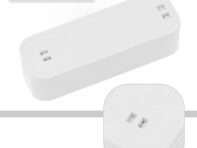 For WiFi Vibration Sensor For Tuya For Smart Home Vibration Sensing Real-time Remote Monitor Alarm Notification бежевый