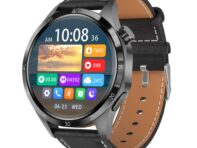 YurKem NFC Беспроводная зарядка Смарт-часы AMOLED HD Экран Частота сердечных сокращений Bluetooth Вызов Водонепроницаемый GPS Спорт Фитнес-трекер SmartWatch