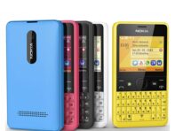 Восстановленный оригинальный мобильный телефон Nokia Asha 210 2013 г. Dual SIM Simple Set чёрный