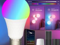 Умная лампа WIFI Amazon Alexa Graffiti APP с дистанционным голосовым управлением RGB-лампа E27 Винт