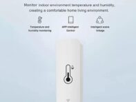 Tuya WiFi Smart Temperature And Humidity Sensor Battery Powered ZigBee Smart Home Security Work With Alexa Google Home