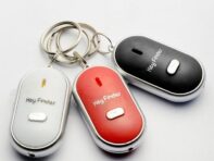 ADM Orion Whistle Key Finder Мигающий звуковой пульт дистанционного управления для поиска потерянных ключей Брелок One Size чёрный