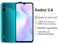Смартфон Xiaomi Redmi 9A 4GB+64GB чёрный
