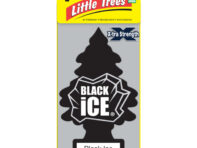 ароматизатор LITTLE TREES Большая ёлочка Black Ice