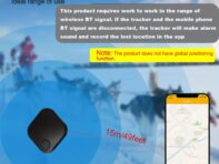 Never Lose Your Keys Again: 1pc Key Finder Locator - Smart Tracker & Wireless Anti-Lost Alarm Sensor Device белый