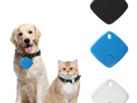 Квадратный беспроводной Bluetooth-трекер пластиковый мини-GPS-трекер для собак кошек