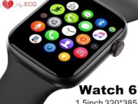 2025 X7 Smart Watch Series 6 Bluetooth Call Smartwatches Heart Rate Fitness Tracker Smart Watch для Android IOS розовый