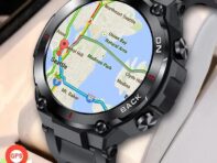 Zodvboz GPS Смарт-часы для мужчин 2022 Новые спортивные часы на открытом воздухе Водонепроницаемые фитнес-часы 24 часа Мониторинг сердечного ритма кислорода в крови Смарт-часы
