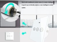 Настенный сенсорный переключатель Wi-Fi 100–240 В