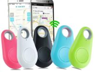 Mini GPS Tracker Bluetooth Outdoor Anti-lost Device Pet Wallet Tracking Two-Way Positioning LOS/Android Smart Locator Accessorie