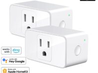 Homekit Smart Plug Mini Wifi Socket Версия приложения для США Поддержка голосового управления Alexa Google Assistant Smartthings