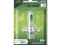 лампа CLEARLIGHT H4 LongLife 12В 55Вт 1шт