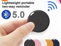 Xiaomi Portable Mini GPS Bluetooth Anti Lost Tracker For Old Men Kid Pet Bluetooth 5.0 Mobile Key Round Tracking Smart Locator