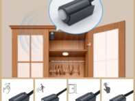 Lighting Control Sensing on-Off Touch Motion Lamp IR on-Off Hand Sweep Sensor Switch  Cabinet