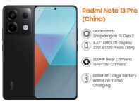 Глобальная прошивка Xiaomi Redmi Note 13 Pro Redmi Note13 Pro 5G Смартфон Qualcomm Snapdragon 7s Gen 2 Octa Core eSports Игры Imaging Office Прямая трансляция 8GB+128GB чёрный