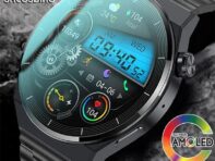 SACOSDING AMOLED Смарт-часы для мужчин на заказ циферблат ответа на звонок спортивный фитнес-трекер мужские водонепроницаемые умные часы серебряный