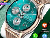 LUCKY START Смарт-часы для женщин и мужчин Bluetooth-вызов всегда отображает время сердечного ритма Спортивные часы для здоровья IP68 Водонепроницаемые музыкальные умные часы