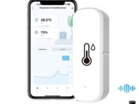 Датчик температуры и влажности WiFi Tuya Smart с управлением через мобильное приложение null