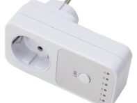 EU Kitchen Timer Socket Controller Digital Timer Switch Set 6 Countdown Timers PVC Material White 10 6cmx5 1cm