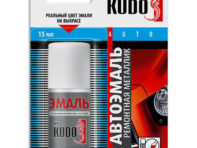 эмаль KUDO  мокрый асфальт 626 металлик 15мл