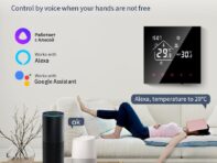 Tuya WiFi Smart Термостат Регулятор Температуры Для Теплого Пола Электрический/Водяной Газовый Котел Пульт Дистанционного Управления Alexa Alice NO WIFI