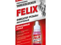 фиксатор резьбы FELIX 6мл красный
