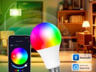 1 шт. Tuya Smart Life Bluetooth пятипозиционная лампочка 15 Вт 18 Вт E27 220-240 В освещение атмосфера светодиодная лампа телефон пульт дистанционного управления