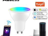Tuya Wifi Smart Candle Light RGB Gu10 Led Лампочка Функция синхронизации Голосовое управление Приложение Smart Life Работает с Alexa Google Home 1PC
