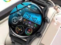 2024 NFC Смарт-часы для мужчин AMOLED 390*390 HD-экран всегда отображает время Bluetooth-вызов IP68 Водонепроницаемые умные часы