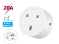 Умная розетка Tuya Wi-Fi 20a