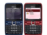 Восстановленный оригинальный мобильный телефон Nokia E63 разблокированный 3G 1 Battery 1 Charger чёрный