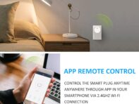 Умная розетка Wi-Fi Беспроводная розетка Wi-Fi Приложение Дистанционное управление Функция расписания Умная розетка для установки в стену