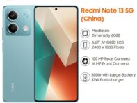 Xiaomi Redmi Note 13 5G Redmi Note13 5G Смартфон Dimensity 6080 eSports Games Imaging Office Live Streaming 5000mAh China Version 6GB+128GB чёрный