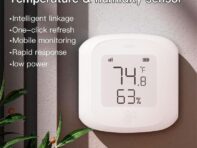 Умный Wi-Fi/Zigbee ЖК-датчик температуры и влажности Беспроводной детектор Интеллектуальная связь Поддержка Alexa Google Home