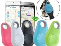 New in Droplet Shaped GPS Tracker Car Motorcycle Key Pet Wallet Kids Anti-theft Anti-Lost Locator Car Accessories 5 Colors 1Pc