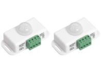 DC 12V 24V 6A PIR Датчик движения Автоматический переключатель для светодиодной ленты (белый)