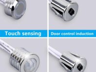 Touch sensor switch Hand Sweep Switch 5A 12V-24V PIR Motion Sensor Hand Wave Scan Smart LED Closet Cabinet light/Wardrobe lamp