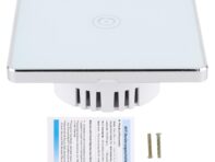 Smart Switch APP беспроводной пульт дистанционного управления Wifi Wall Touch британский стандарт 95-240 В переменного тока S104-1