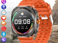 2024 Новые умные часы 7 Ultra Men AMOLED экран многофункциональный спортивный фитнес-трекер здоровье женские умные часы для OPPO VIVO