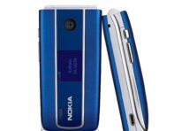 Восстановленный оригинальный мобильный телефон Nokia 3555 раскладушка Simple set синий