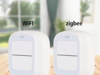 Кнопка переключения сцен Простое управление WiFi/ZigBee Интеллектуальная связь Умный контроллер Легкая автоматизация для умного дома Мини-переключатель с двумя кнопками