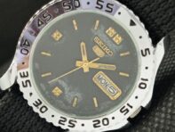 MENS REFURBISHED SEIKO 5 JAPAN AUTOMATIC 6319A ORIGINAL DIAL WATCH a425762-2 R1028-a425762