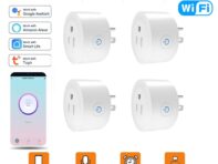 Tuya Wi-Fi Smart Plug Us Мексика Чили Zigbee Socket 10a Розетка для монитора питания Smart Life Розетки работают с Alexa