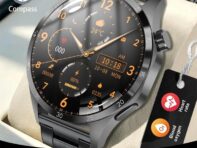 SACOSDING NFC+GPS умные часы мужские спортивные Bluetooth звонок трекер сердечного ритма водонепроницаемый модный браслет для Android IOS умные часы новые