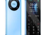 Новый ультратонкий милый модный детский телефон H666 с двумя SIM-картами GSM 2G MP3 FM английская клавиатура вибрация мобильный телефон 2G чёрный